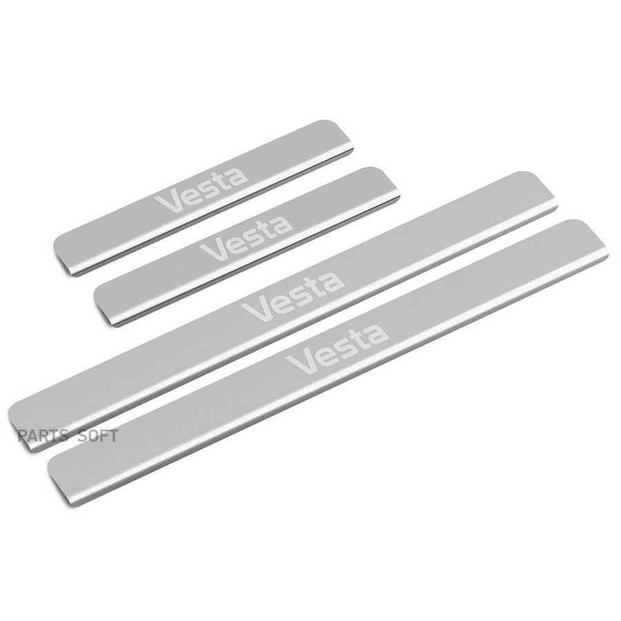 Накладка на пороги для а/м Lada Vesta/SW/SW Cross 2015-/2017- (4 шт.) AUTOMAX - AUTOMAX None None